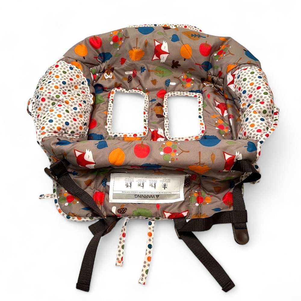 J Is For Jeep Brand Shopping Cart High Chair Seat Cover Animal Woodland Theme